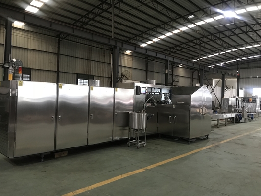 ভালো দাম 3.37kw স্বয়ংক্রিয় আইসক্রিম শঙ্কু মেশিন 7-8kg/H LPG খরচ সহ অনলাইন