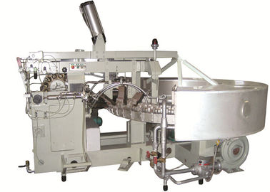 ভালো দাম শিল্পকৌশল Waffle শঙ্কু তৈরীর মেশিন 380V 1.5kw বেকিং আইস ক্রিম শঙ্কু জন্য অনলাইন