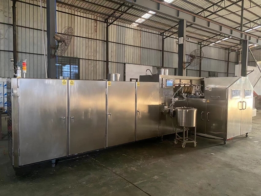ভালো দাম 3.37kw স্টেন স্টিল আইসক্রিম শঙ্কু মেকার স্বয়ংক্রিয়ভাবে বেকিং প্লেট বন্ধ করুন অনলাইন