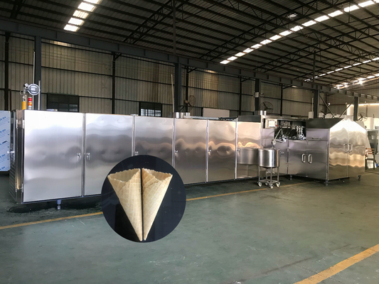 10kg/H আইসক্রিম শঙ্কু মেকিং মেশিন সম্পূর্ণ স্বয়ংক্রিয় বহুমুখী