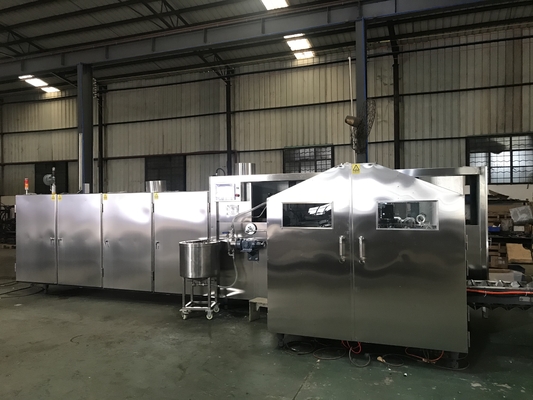 ভালো দাম স্নাইডার ইলেকট্রিক আনুষাঙ্গিক 7x2.1x2 মিটার মাত্রা সহ 3800 কেজি আইসক্রিম শঙ্কু উত্পাদন লাইন অনলাইন