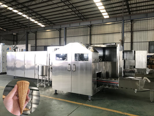 বহুমুখী 3.37kw 10 কেজি / এইচ চিনির শঙ্কু বেকিং মেশিন