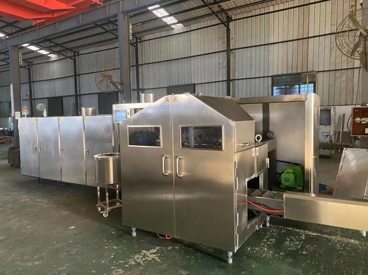 10kg/h দৈর্ঘ্য 60mm স্বয়ংক্রিয় আইসক্রিম শঙ্কু মেশিন মিনি ইকো ফ্রেন্ডলি