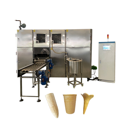 115mm 10kg/H ওয়াফেল শঙ্কু মেকিং মেশিন বৈদ্যুতিক নিয়ন্ত্রণ ব্যবস্থা